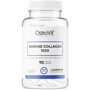 OstroVit Marine Collagen 1020 - Kolagen Morski 90 kaps.