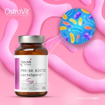 OstroVit Pharma PRO-60 BIOTIC LactoSpore 60 kaps.