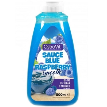 OstroVit Sos ZERO kalorii niebieska malina 500ml
