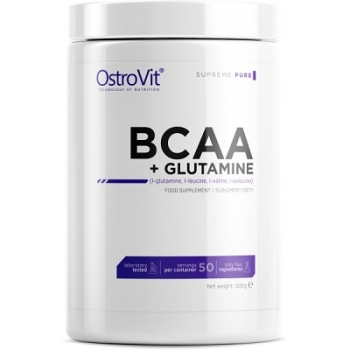 OstroVit Supreme Pure BCAA + Glutamine 500g