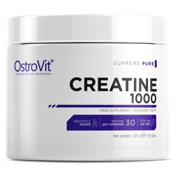 OstroVit Creatine Monohydrate Tabs 3000 - Kreatyna 120 tab.