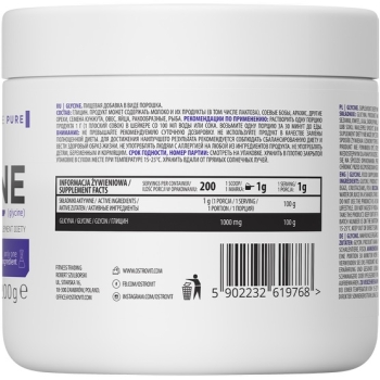 OstroVit Supreme Pure Glycine - Glicyna 200g