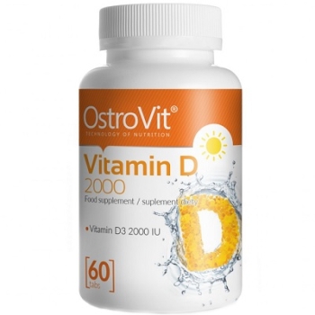 OstroVit Vitamin D 2000 60 tab.
