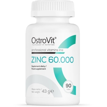 OstroVit Zinc 60.000 - Cynk pikolinian 90 tab.