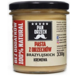 Pan Orzech Masło z Orzechów Brazylijskich 330g