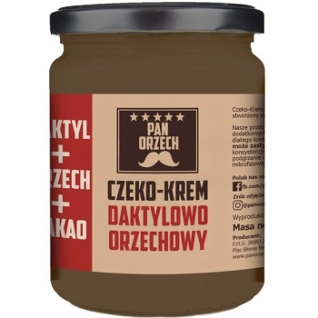Pan Orzech Czeko-Krem daktylowo-orzechowy 500g