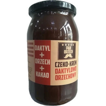 Pan Orzech Czeko-Krem daktylowo-orzechowy 900g