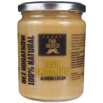 Pan Orzech 100% Masło z Migdałów 500g