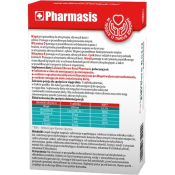 Pharmasis Calcium Zdrowe Kości 60 tab.