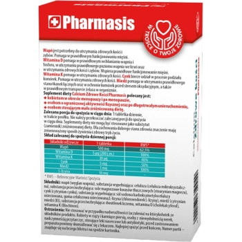 Pharmasis Calcium Zdrowe Kości 60 tab.