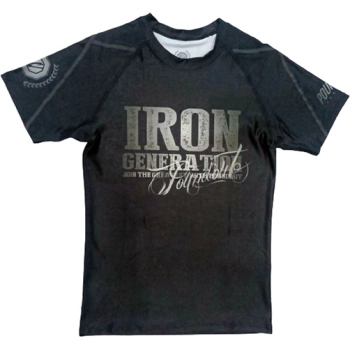 POUNDOUT Rashguard IRON Generation - krótki rękaw