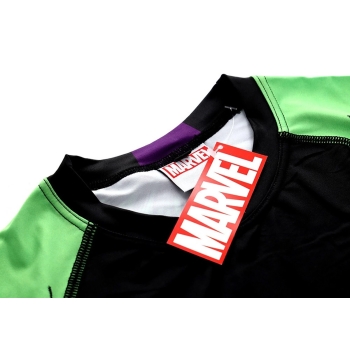 POUNDOUT Rashguard Marvel Hulk - krótki rękaw