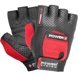 Power System Rękawiczki Treningowe Power Plus czerwone