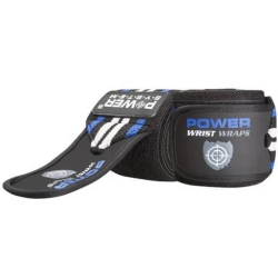 Power System Wrist Wraps Black / Blue – stabilizatory nadgarstka