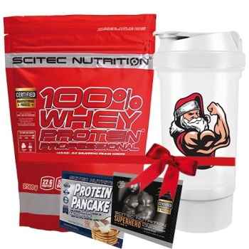 Scitec 100% Whey Protein Professional 500g + Shaker Mikołaj