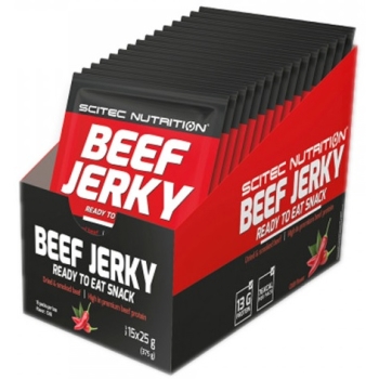 Scitec Beef Jerky - suszona wołowina 15x25g