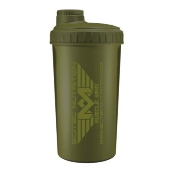 Scitec Muscle Army Shaker Forest Green 700ml