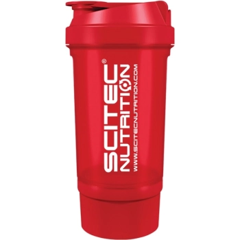 Scitec Traveller Shaker Red 500ml