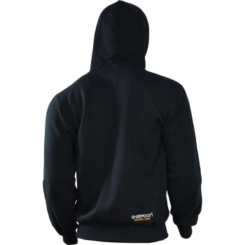 Shatoon Bluza Czarna Classic z kapturem (rozpinana)