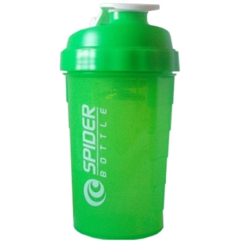 Shaker Spider Bottle Mini 500ml Neon Green