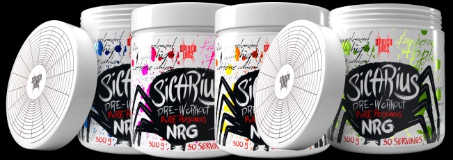 Spider Labz Sicarius Pre-Workout banner