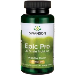 Swanson Epic Pro 25-Strain Probiotic 30 kaps.