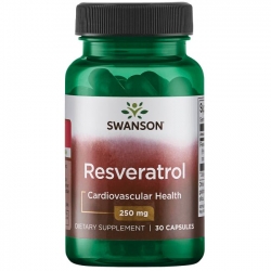 Swanson Resveratrol 250mg 30 kaps.
