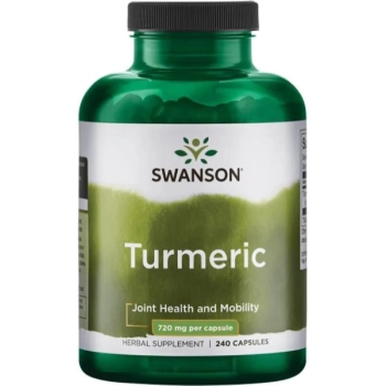 Swanson Turmeric 720mg - Kurkuma 240 kaps.