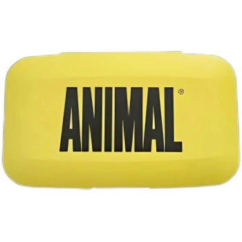Universal Nutrition Yellow Animal Pillbox