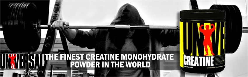 Universal Nutrition Creatine Powder banner