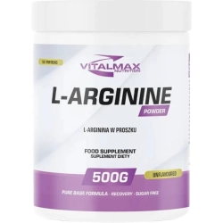 L-arginina w proszku 500g Vitalmax