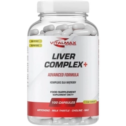 Vitalmax Liver Complex+ opakowanie 100 kaps.