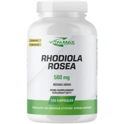 Vitalmax Rhodiola Rosea 500mg opakowanie 120 kapsułek
