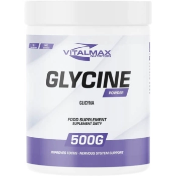 Vitalmax Glycine 500g bezsmakowa glicyna w proszku