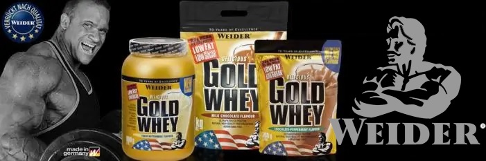 Weider Gold Whey banner